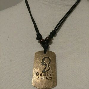 Brand new beautiful gold zodiac sign necklace